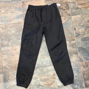 No Boundaries Black Elastic Waist Jogger Pants